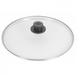Woll 011039 - Coperchio Rotondo, Vetro, 32 CM