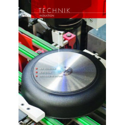 Woll 010290 Nowo Induzione, Padella Bassa 32 CM, Manico Staccabile