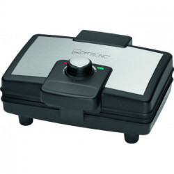 Clatronic WA 3606, Macchina per Waffle alla belga, 800W