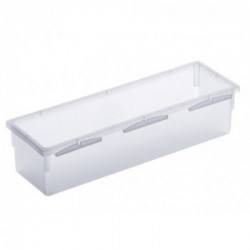 Rotho 052542 - Portaposate Plastica, Trasparente 23X8cm
