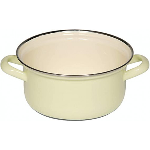 RIESS CASSERUOLA GIALLOVERDE BORDO CROMATO 16CM