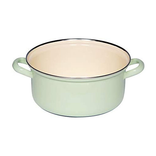 RIESS, Casseruola Smaltata, Verde Nilo,...