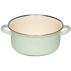 RIESS, Casseruola Smaltata, Verde Nilo, Induzione, 22 cm