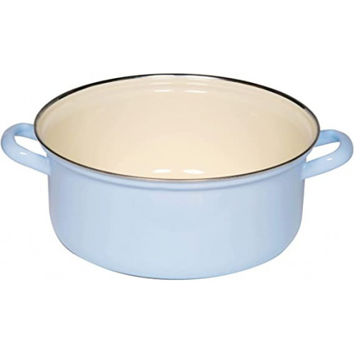 Riess Casser. Bordo cromato 'PASTELL' smaltata...