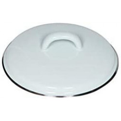 Riess 011426 - Coperchio Turchese Bordo Cromato, 14 cm