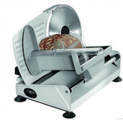 Bomann MA-451 - Affettatrice, Acciaio Inox, 150 W, Ø 19 cm, Taglio 0-15 mm