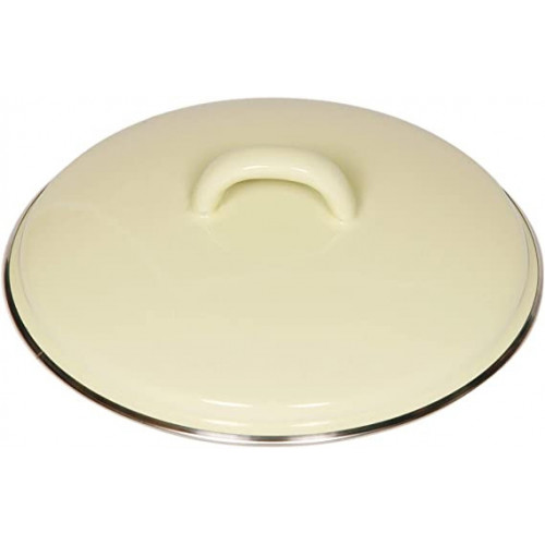 RIESS COPERCHIO GIALLOVERDE BORDO CROMATO 16CM