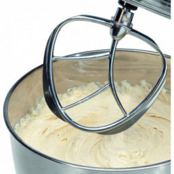 Bomann KM398 - Impastatrice, 1200 W, 6,3 Lt. Acciaio Inox, 3 Fruste