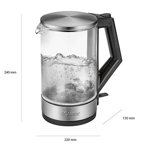 BOMANN BOLLIACQUA VETRO WK5032G 1,5L 2200W BOMANN