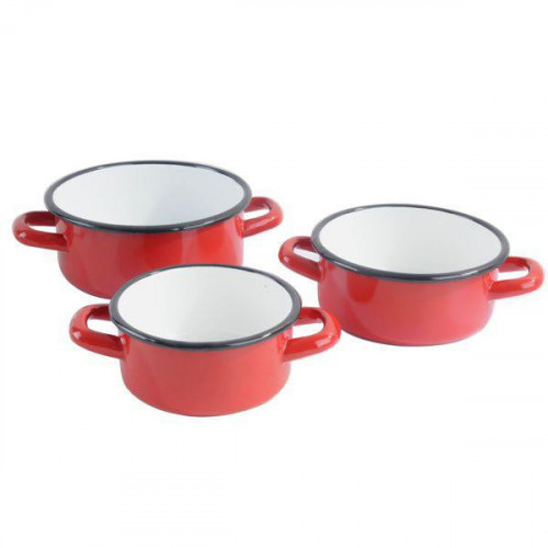 Rodytime 012134 - Set Casseruole Basse, Acciaio...