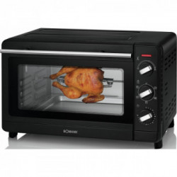 Bomann MBG 6023 CB - Forno Multiuso, 30 Litri, 1500 W, 51 cm, Nero