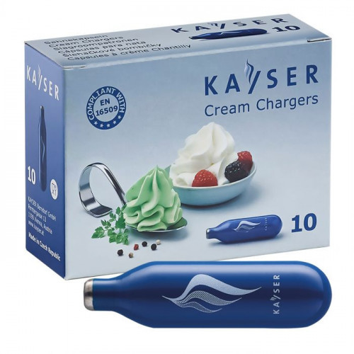 Kayser 021222, Set 10 Capsule panna Blu