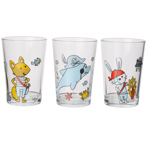 Ritzenhoff 081505 - Set 3 bicchieri "Pirat...