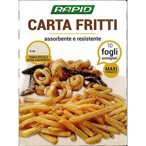 CARTA FRITTI 10 FOGLI 30X40 CM 