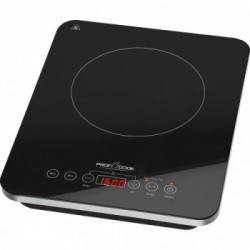 Profi-Cook 028173 - Piastra ad Induzione, 2000 W, 10 Livelli di Potenza con Timer