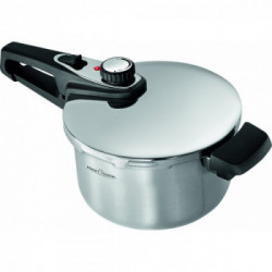 Profi-Cook STK1071 010565 - Pentola a Pressione, Acciaio Inox, 5 Lt