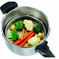 Profi-Cook STK1071 010565 - Pentola a Pressione, Acciaio Inox, 5 Lt