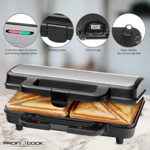 Profi-Cook ST1092 - Tostapane, Tostiera,...