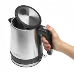 ProfiCook PC-WKS 1123 bollitore elettrico 0,8 L Nero, Acciaio inossidabile 2000 W