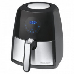 ProfiCook PC-FR 1147 H Friggitrice ad aria calda 2,5 L Singolo Nero, Acciaio inossidabile Indipendente 1500 W