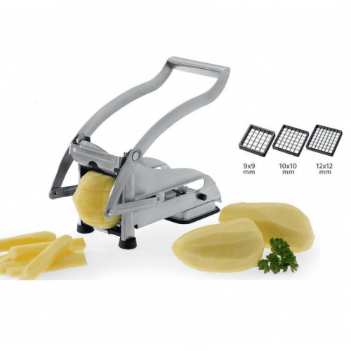 Eva 021105 - Tranciapatate, Acciaio Inox, 3 Lame