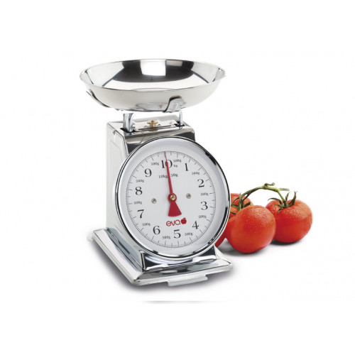 Eva 5516 - Bilancia cucina, Inox, Portata 10...