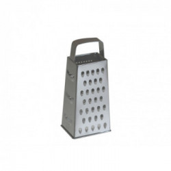 Eva 040608 - Grattugia 4 Facce, Acciaio Inox, 21 cm