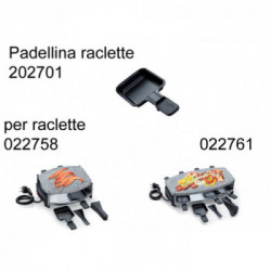 Eva 202701 padellino Raclette 022758/61