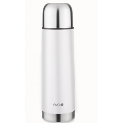 EVA BOTTIGLIA ISOLANTE ACCIAIO INOSSID. BIANCO OPACO 1,0 L EVA