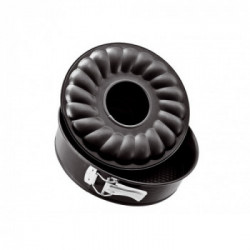 Eva 047417 Easyclean - Tortiera 2 Fondi, 28 CM