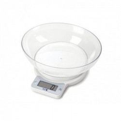 Eva 033423 - Bilancia Cucina Dig Abs Bianco, 5kg/1g