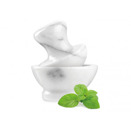 Eva 041207 - Mortaio con Pestello, Marmo, 10 CM