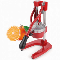 Eva 041810 - Spremiagrumi da Banco, Ghisa/Acciaio, Rosso