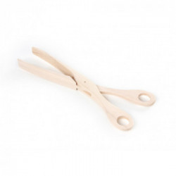Eva 042075 - Pinza Cucina Legno Faggio, 28cm