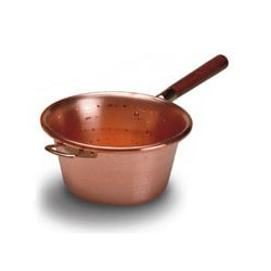 LAR - Paiolo, Rame, Manico Legno, 26 cm - 1035