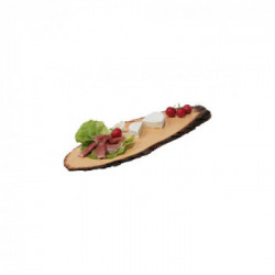 Kesper 043447 - Tagliere, Corteccia Ontano, 40-49x17x1,5 CM