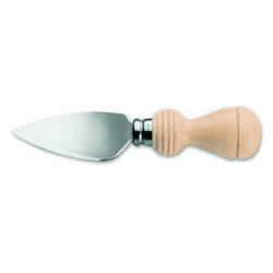 Ghidini 050382 - Coltello Tagliagrana Grande, Legno e Acciaio Inox