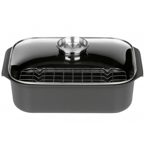ROSTIERA+COPERCHIO AROMA 'GOURMET' 40x26x11 CM GSW