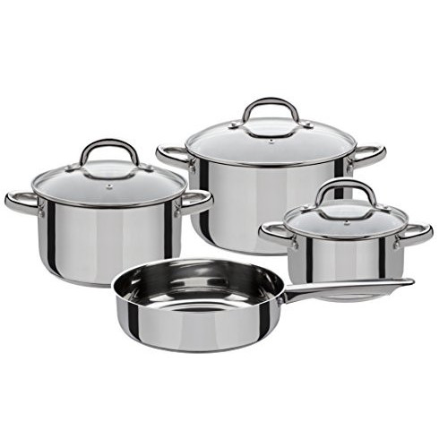 GSW 'Montreal', Set di 4 pezzi, in acciaio inox
