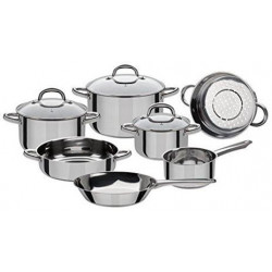 GSW 'Montreal', Set Pentole 10 pezzi, Acciaio Inox