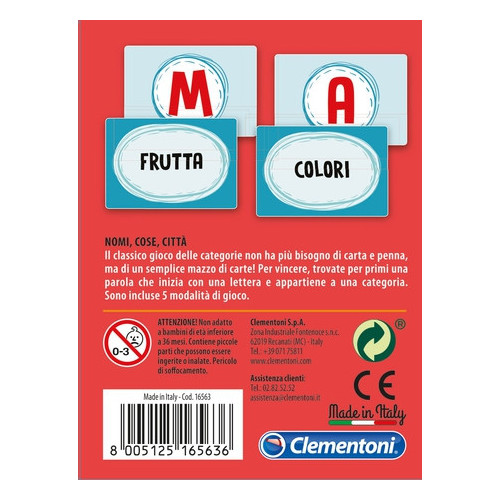 Clementoni 16563 Gioco di guerra Adulti e bambini