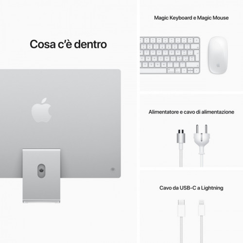 Apple iMac 24" con display Retina 4.5K (Chip M1...