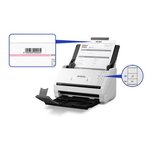 Epson DS-530 II Scanner ADF 1200 x 1200 DPI Bianco