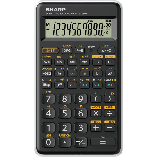 Sharp EL-501T calcolatrice Tasca Calcolatrice...