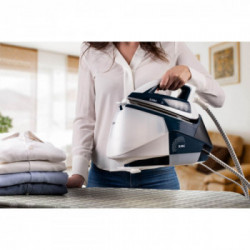 Simac 6409 2400 W 1,7 L Ceramica Blu, Bianco