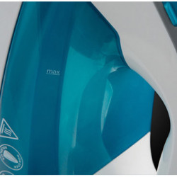 Russell Hobbs Supreme Steam Light & Easy Ferro da Stiro, 2400W, 25g Vapore Continuo, Piastra Antiaderente