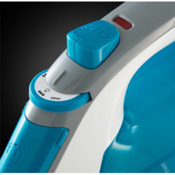 Russell Hobbs Supreme Steam Light & Easy Ferro da Stiro, 2400W, 25g Vapore Continuo, Piastra Antiaderente