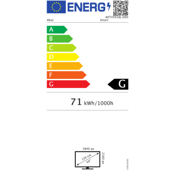 Akai AKTV5038J TV 127 cm... 2