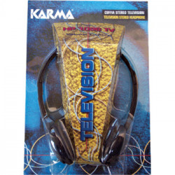 Karma Italiana HP 1096TV cuffia e auricolare Cuffie Padiglione auricolare Nero