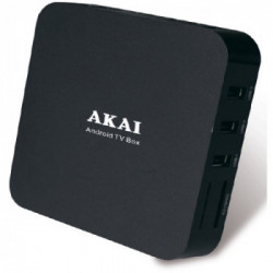 Akai ANDROID Smart TV box Collegamento ethernet LAN Nero